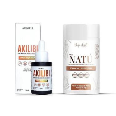 Imagem de Kit Desejo em Equilíbrio - 1 Suplemento Natú + 1 Akilibi - Akiwell