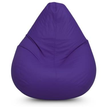 Imagem de Puff Pera Vazio Gigante Eventos Decoração Quarto Sala Almofadão Conforto (Roxo)