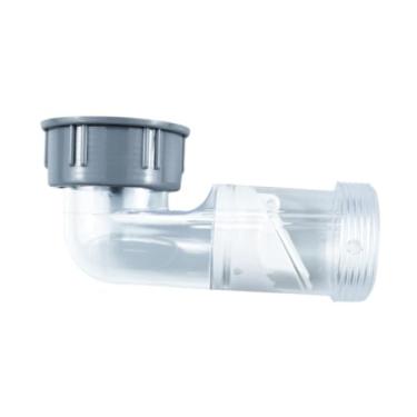 Imagem de WeiLaiKeQi Tubo de drenagem de pia, filtro de tubo de drenagem de lavatório, à prova de odores, máquina de lavar louças, junta de encanamento, conector de