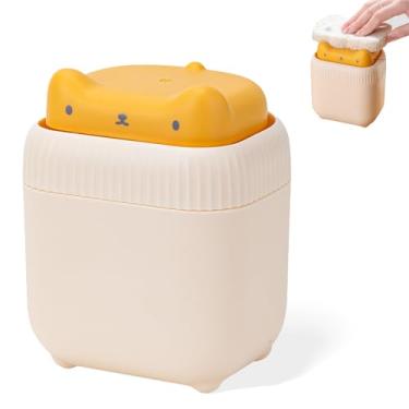 Imagem de Dispensador de sabão em forma de gato – Dispensador de bomba de sabão líquido para bancada de cozinha, ideal para lavar louça (amarelo)