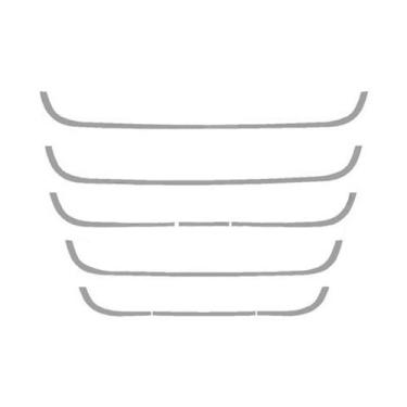 Imagem de Aplique Moldura Grade Para Daf XF - Espelhado Conjunto - Venka