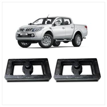 Imagem de Kit Lift Traseiro L200 Triton 2001/2016 Envio Imediato 2cm - Borfix