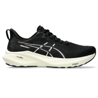 Imagem de ASICS Tênis de corrida feminino GT-2000 13, Preto/branco, 5 Wide