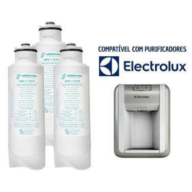 Imagem de Kit 3 Filtros Refil Compativel Para Purificador Electrolux Pa10n Pa20g