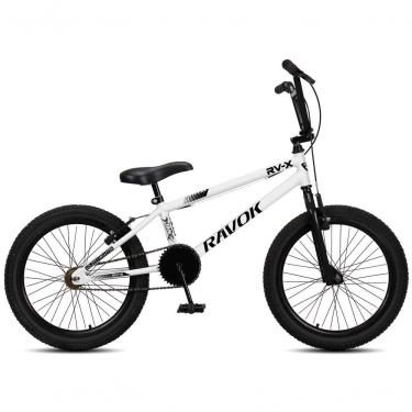 Imagem de Bicicleta Bmx Cross Aro 20 Rv-x Aro Aero Freio V-brake Ravok branca