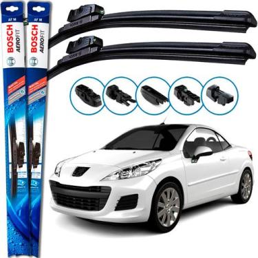 Imagem de Par Palheta Limpador Parabrisa 207 CC 2008 2009 2010 2011 2012 Bosch