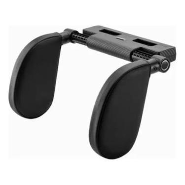 Imagem de Almofada de Assento Triaxial Ajustável Para Carro - Apoio de Cabeça Giratório 180° Para Conforto de Bebê e Crianças