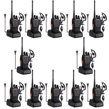 Imagem de Walkie Talkies BAOFENG 888S recarregáveis de longo alcance (pacote com