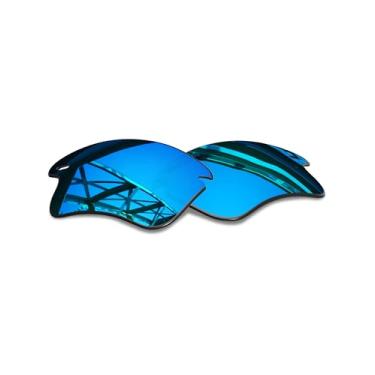 Imagem de SmartVLT Lentes de substituição masculinas azul gelo para óculos de sol Oakley Fast Jacket XL OO9156