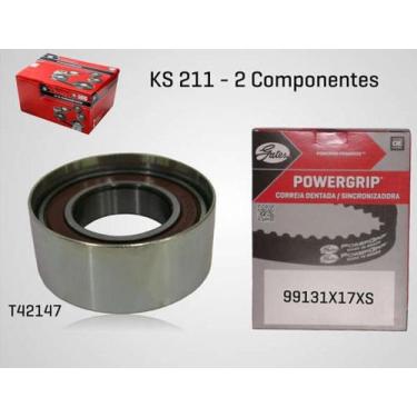Imagem de Ks211 kit correia dentada e tensionador uno fiorino palio siena - Gate