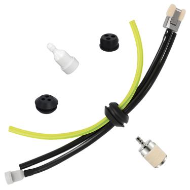Imagem de Podoy Kit de repotência de linha de combustível GT200R SRM210 13211546730 ilhós com ventilação de filtro de combustível para peças de soprador de grama ECHO GT SRM