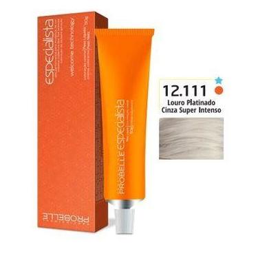 Imagem de Coloração Especialista Probelle 12.111 Louro Platinado Cinza Super Int