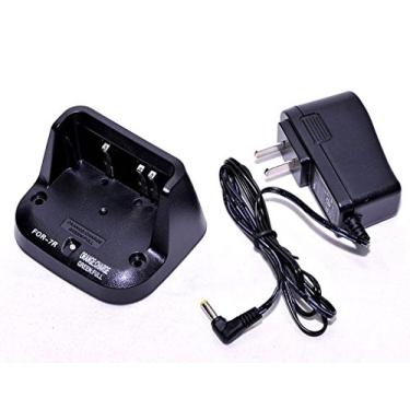 Imagem de Conjunto de base de carregador de bateria de mesa para rádio Yaesu VX5R VX-6R VX-7R VXA710