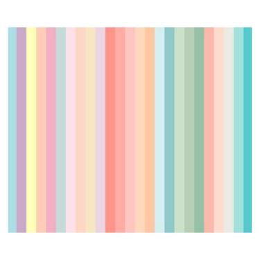 Imagem de Papel de Parede Adesivo Infantil Listras Quarto Bebe - 728pcm - Allodi