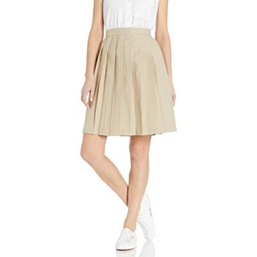 Imagem de French Toast Saia plissada feminina, Caqui, 11