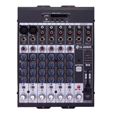 Imagem de Mesa De Som Mixer Automotivo A0602bt Bluetooth Ll Audio, 12V