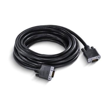 Imagem de Cabo de Vídeo VGA 15 Pinos Macho para VGA 15 Pinos Macho 28AWG Puro Co