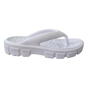 Imagem de chinelo Tamanco Feminino Eva nuvem Ortopedico sporão comforto e leveza (branco, BR, Adulto, Numérico, 38)