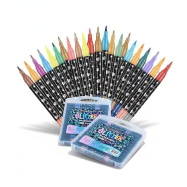Imagem de Kit de Canetinhas Caneta Touch Glitter Com até 96 Cores (36)