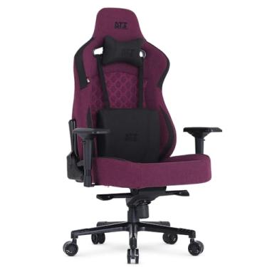 Imagem de Cadeira Gamer DT3 Rhino Fabric, ergonomica e confortável em Tecido DT3 TechSoft™, espuma injetada, estrutura reforçada em aço, braços 4D+, suporta até 200kg e altura máx. de 2,00m (Cosmos)