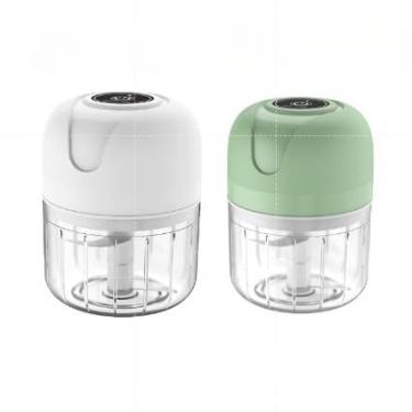 Imagem de Mini Processador Moedor Elétrico Moedor de Carne Alho Recarregável USB 250ml(Aleatório)