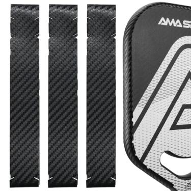 Imagem de LITIAN Fita de proteção AMA Sport Pickleball Paddle – Protetor de borda de cabeça de remo – Fita de proteção de borda de raquete – Ajuste perfeitamente curvado – Sem rugas – Várias cores disponíveis