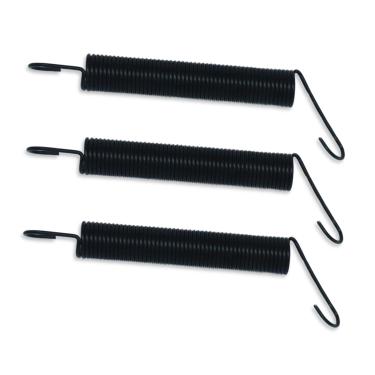 Imagem de QYandRH 532184505 Substituição de mola defletora compatível com Hus-qva-RNA Sears Craftsman, A-Y-P, Pou-LAN peças de trator/cortador de grama (2 peças) (preto 3 peças)