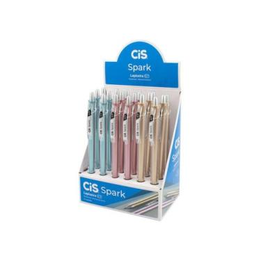 Imagem de Lapiseira 0.7Mm Spark 3 Cores Metalicas 24Un Cis 588300 - Sertic
