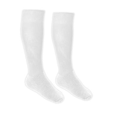 Imagem de Meia Futebol Ultra II Infantil 02312 - Poker, Branco, P