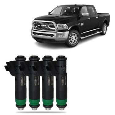 Imagem de 4 Bicos Injetores Dodge Ram Dakota Grand Cherokee 53032704ab - DEKA
