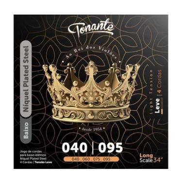 Imagem de Encordoamento 040 Níquel Plated Steel P/Baixo 4 Cordas 0.040 - 0.095 -