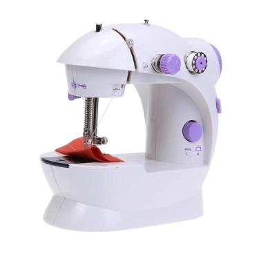 Imagem de Mini Máquina Costura Doméstica Portátil, Prática E Pequena