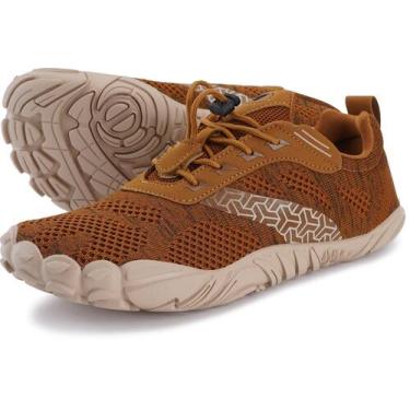 Imagem de Sapatos Joomra Barefoot Zero Drop para mulheres tamanho 40 marrons