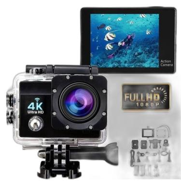Imagem de Câmera Filmadora Action Pro 4K Sports Ultrahd Wi-Fi Control