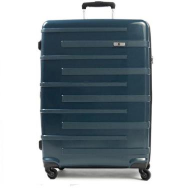 Imagem de Mala Grande Polipropileno 4 Rodas Suissewin Montreux Azul, G