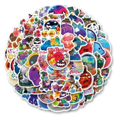 Imagem de Adesivos RAGEENO Slime Rancher 68 unidades para garrafa de água