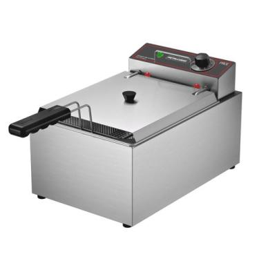 Imagem de Fritadeira industrial 5 litros oleo 1 cuba frce05 metalcubas, 220V