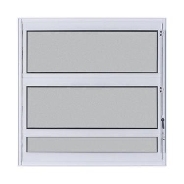 Imagem de Janela Basculante 1 Secção com Vidro Mini Boreal 50x50cm Topsul Esquad
