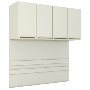 Imagem de Ponte Casal Modulado 4 Portas 185x165 Cm Seletto Areia Henn Areia - OU