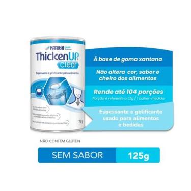 Imagem de Espessante e Gelificante Alimentar Resource Thicken Up Clear 125g - TU