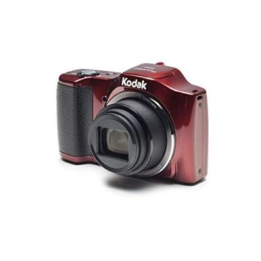 Imagem de Kodak Câmera digital PIXPRO Zoom FZ152-RD 16MP com zoom óptico de 15X e LCD de 3" (vermelha)