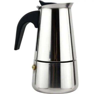 Imagem de Cafeteira Tipo Italiana Inox Para 6 Xicaras