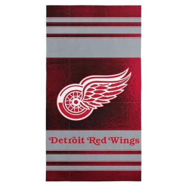 Imagem de Northwest Toalha de praia de microfibra Detroit Red Wings NHL, secagem rápida, macia e absorvente, leve, essencial de viagem para piscina ou banho, 76 x 152 cm