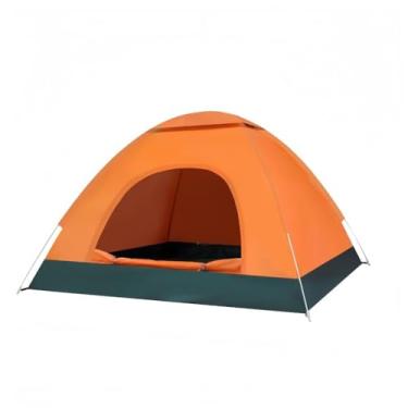 Imagem de Barraca Camping, Cabana Acampamento Tenda de Acampamento para 2 A 4 Pessoas, Barraca Iglu(cor laranja)
