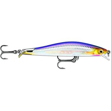 Imagem de Rapala Isca Ripstop, tamanho 12, 11,4 cm de comprimento, 1,2 a 1,5 m de profundidade, 1,2 g, 3-#5 ganchos, roxo-descente, por 1