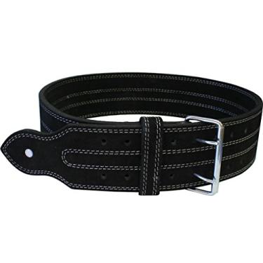 Imagem de (Medium) - Ader Leather Power Lifting Weight Belt- 10cm Black