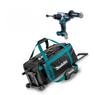 Imagem de Combo Parafusadeira Makita 18v Dhp486z + Bolsa Com Rodas E-12712 – Potente E Resistente