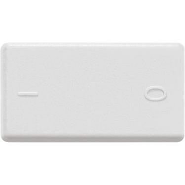 Imagem de Módulo Interruptor Bipolar Simples Tramontina IzyFlat 10 A 250 V  Bran