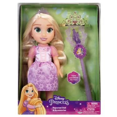 Imagem de Boneca Princesas da Disney Multikids Rapunzel com varinha e tiara - BR1928OUT [Remanufaturado] BR1928OUT