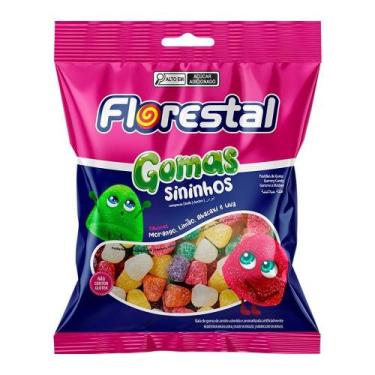 Imagem de Bala de Goma Florestal Sininhos 150g